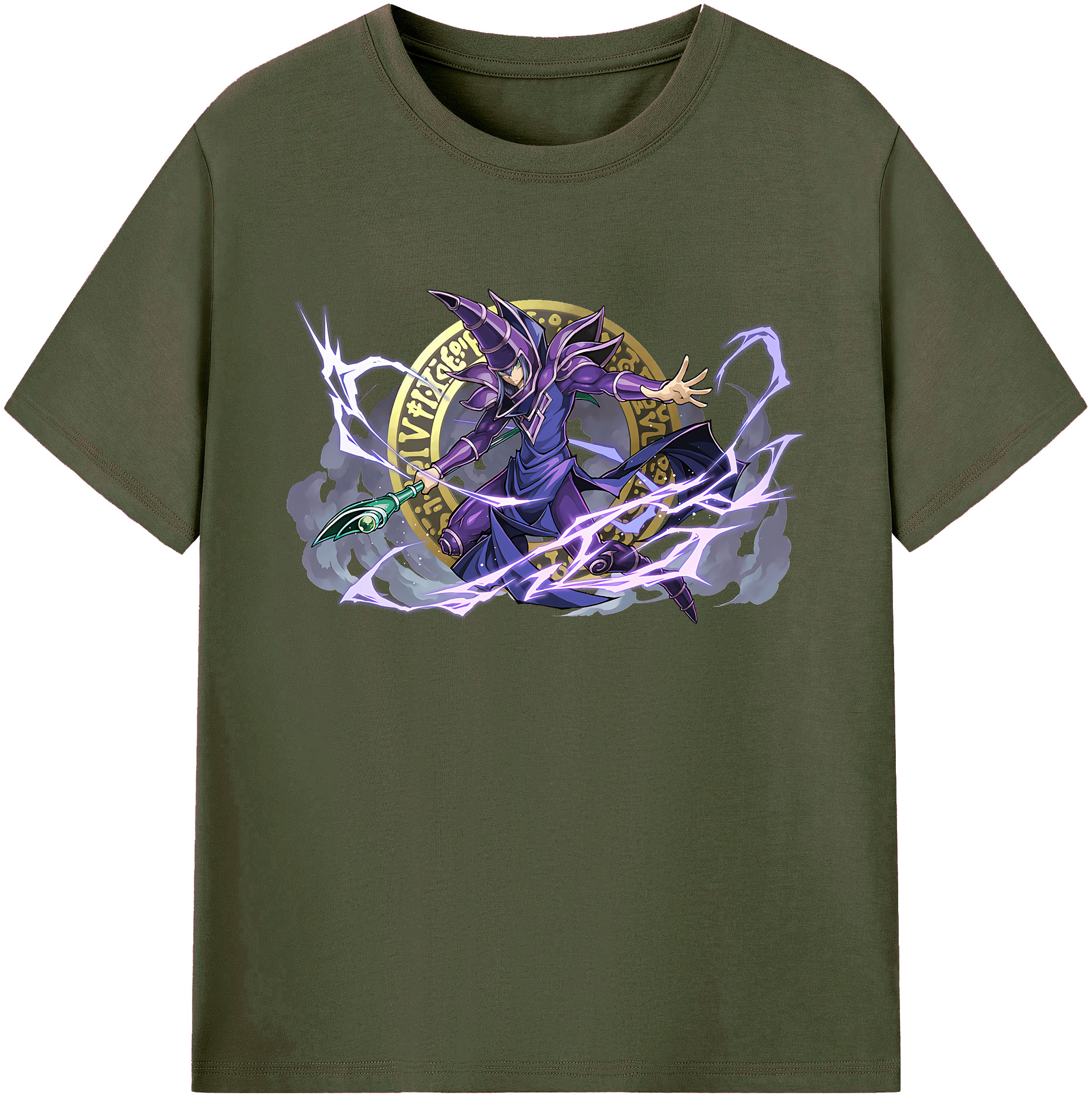 （画像用） 遊☆戯☆王 Yu-Gi-Oh! 綿100％ メンズ半袖Tシャツ｜肌触りやわらか＆通気性